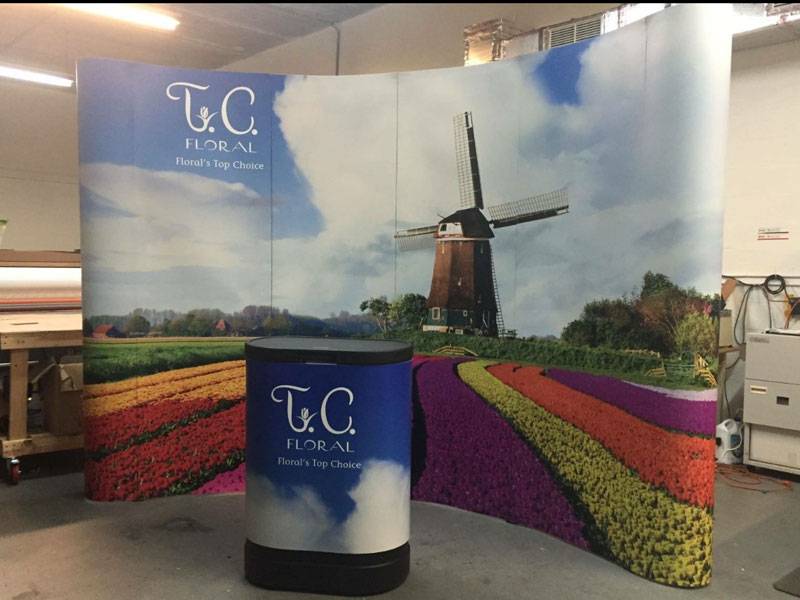 Miami Rollup Banner Stands, X banner Stands, Miami Fabric Display