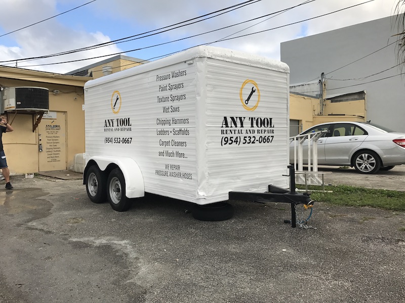 Van Truck Wraps, Trailers Wraps Miami, Florida Food Truck Wrap, trailer vinyl cut
