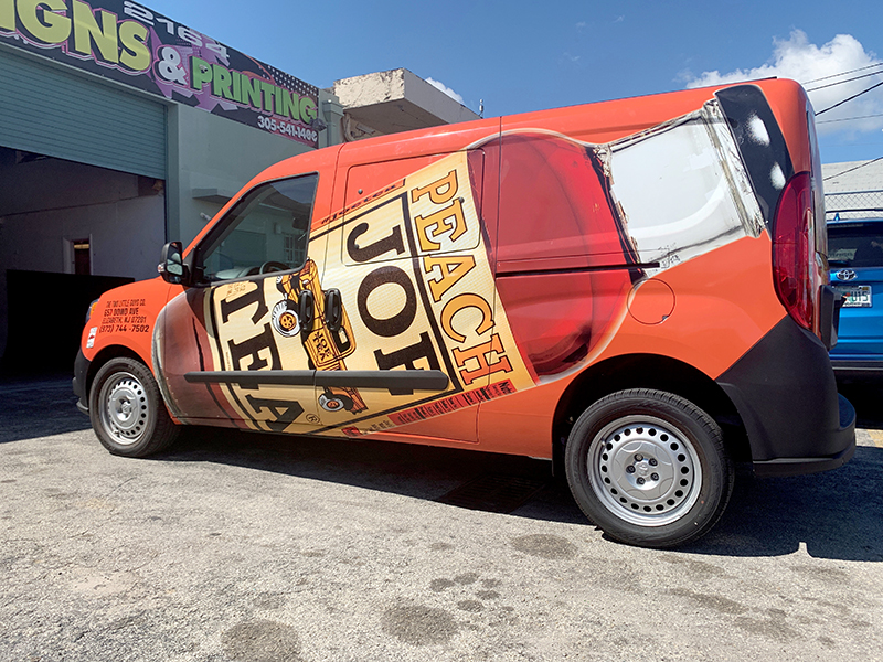 Miami Evolutions Graphics, car wraps, vinyl wrap car, truck decals, Commercial Vehicle Wraps, vinyl lettering