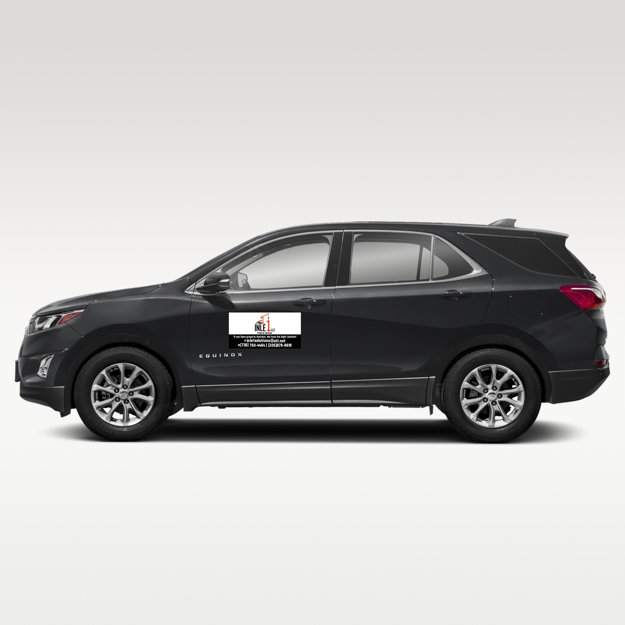 Custom car magnets in Miami by Evolutions Graphics, perfect for business vehicle advertising and removable branding