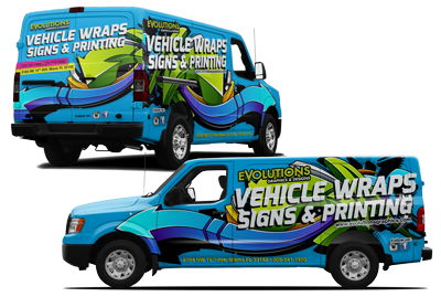 Trailer Vinyl Wrap, Fleet & Vehicle Graphics, Truck Lettering & Signs, evolutions graphics miami, Car & Vehicle Wraps, Dodge Sprinter van vinyl vehicle wraps