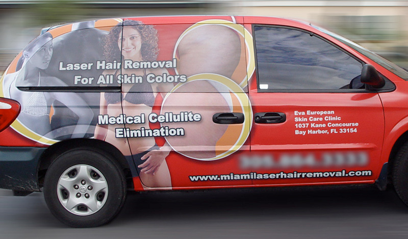 custom car wrap, Miami vehicle graphic