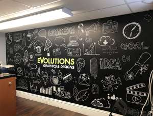 Evolutions Mural Graphics